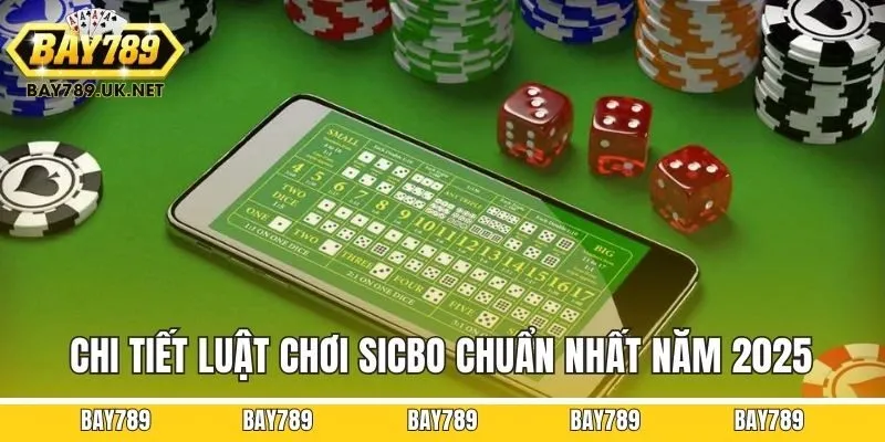 Chi tiết luật chơi sicbo chuẩn nhất năm 2025
